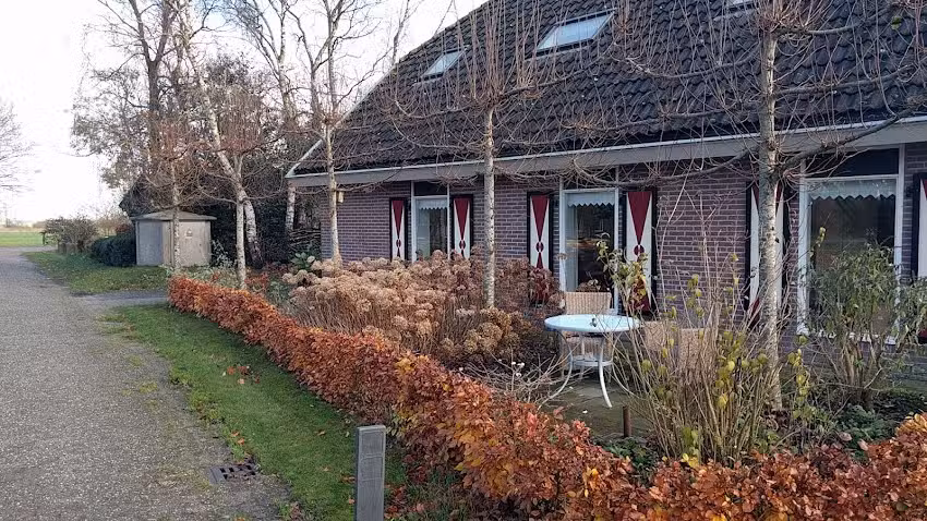 Parte trasera de la casa Hamingen