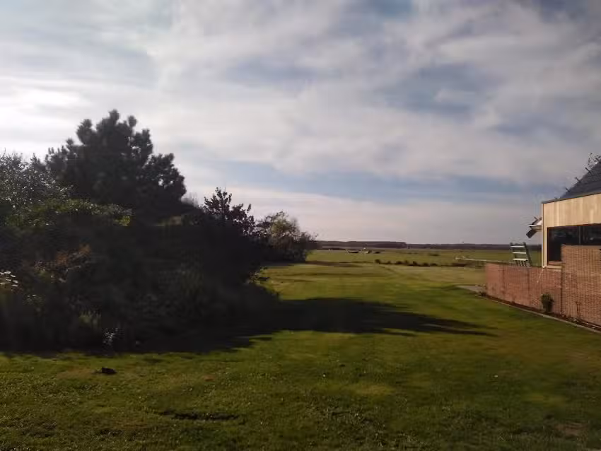 Schöne Aussicht aus der Wohnung