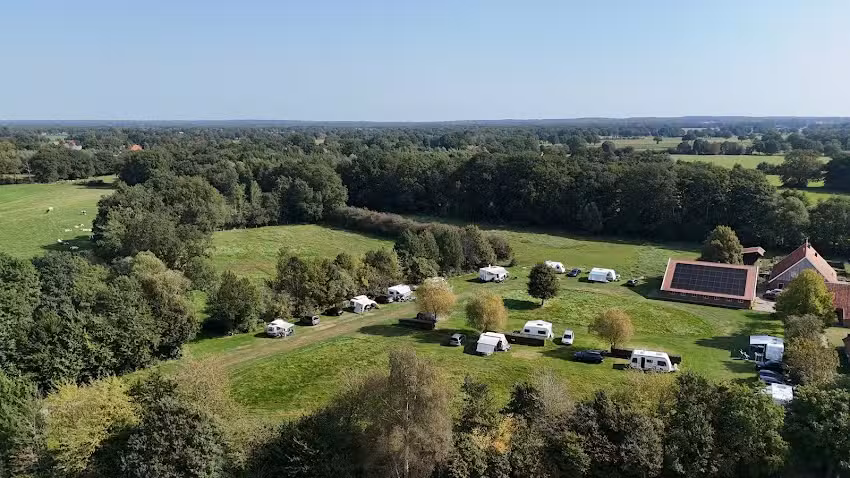 Camping en Twentepad cerca de Vasse y Ootmarsum