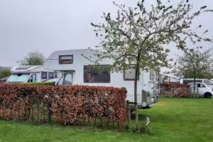 Acampando en la isla