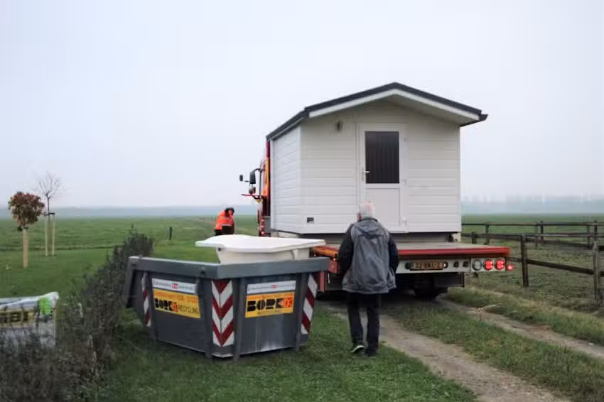 Construction de chalets à Havelte