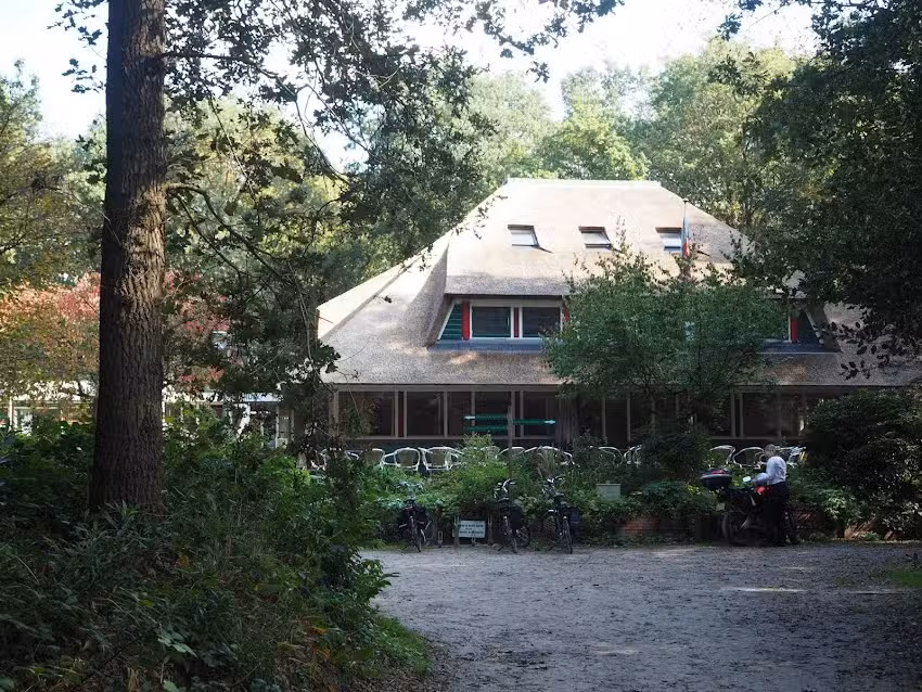 La Casa de los Amigos de la Naturaleza de Hondsrug y el camping
