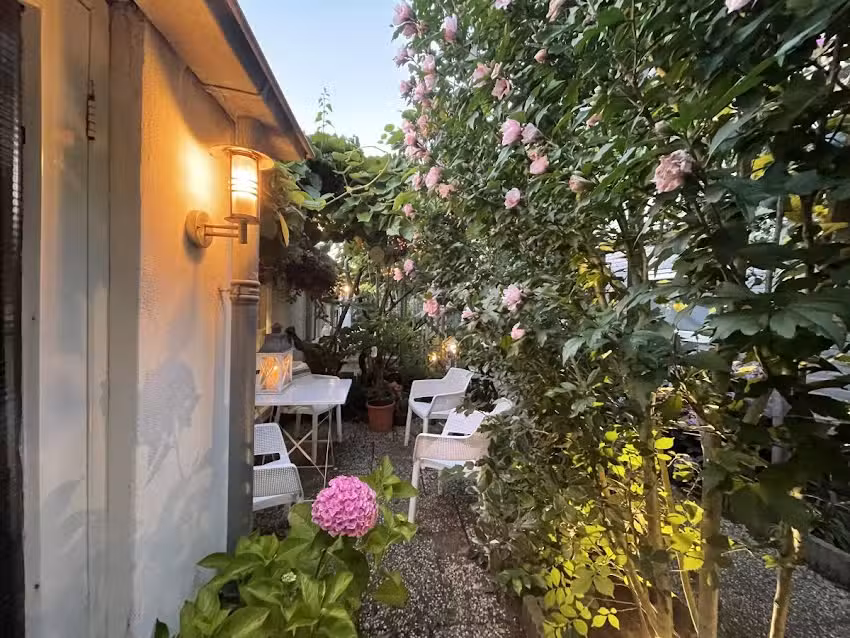 Ferienwohnung Gartenblick mit Terrasse