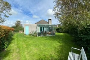 Ferienwohnung Nordsee eingezäunt mit Hund