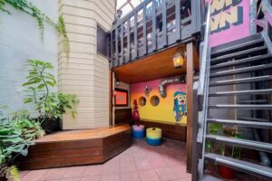 Cerdo Volador en el Centro