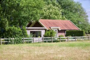 Casa de vacaciones en una granja de cabras