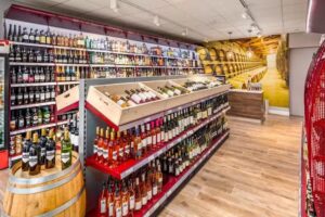 Cafetería de la licorería del hotel ‘en Boone’