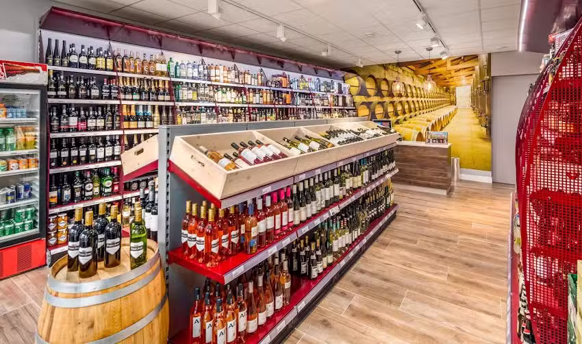 Cafetería de la licorería del hotel ‘en Boone’