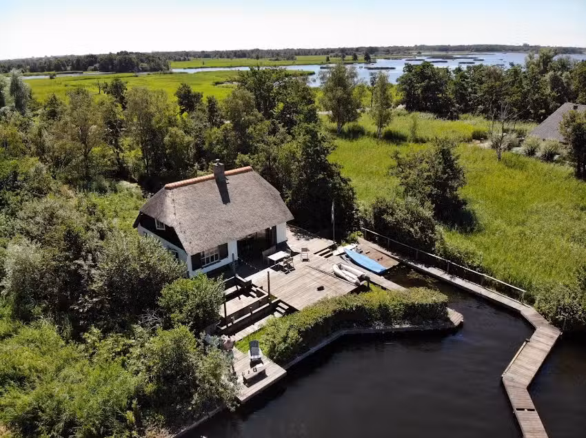 Huisje aan het water – Overijssel