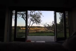 Maison dans le champ