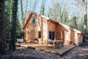 Hut 16 bed, bos & wellness