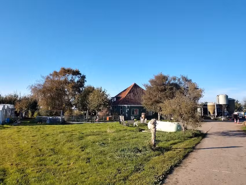 Am Ufer der Bucht sitzen