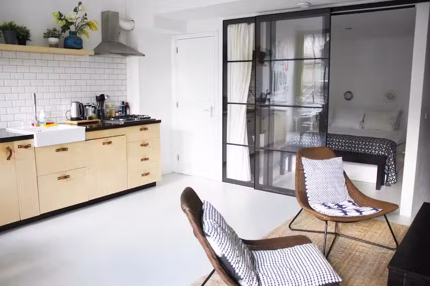 El muelle Amsterdam-Noord