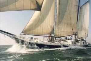 Unique stay on a sleeping ship