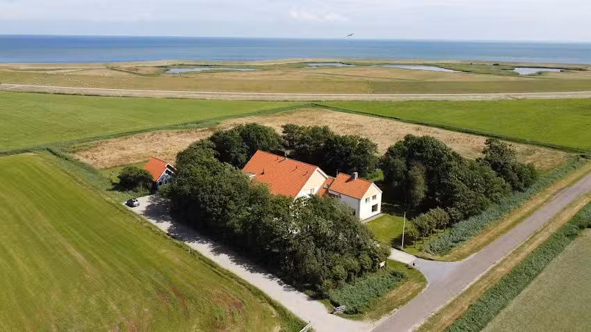 Vue aérienne de Texel