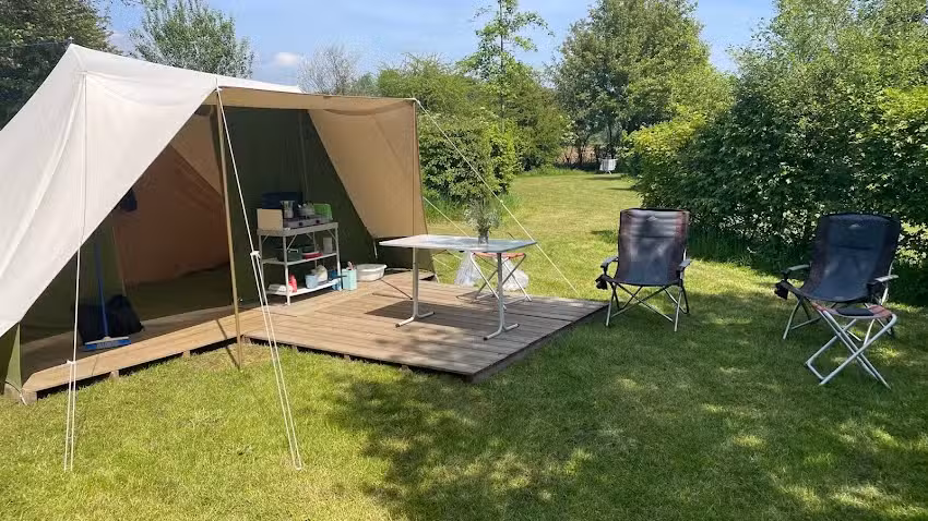 Wandercampingplatz Nutze den Tag