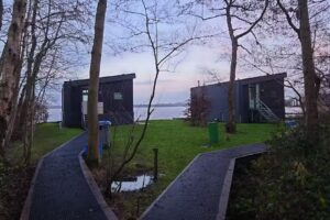 Villa sobre el agua Paterswoldsemeer