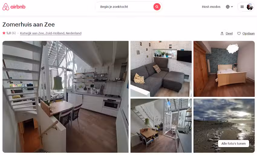 Casa de verano junto al mar